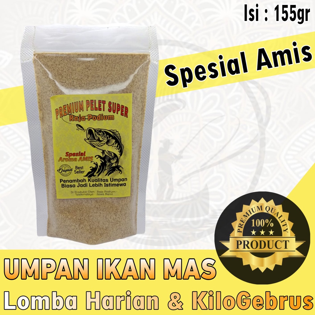 Umpan Mancing Ikan Mas Lomba Harian Dan KiloGebrus Siap Pakai 155gr, Umpan Ikan Mas Paling Gacor, Um