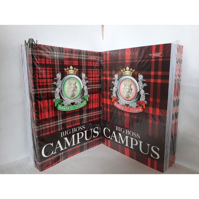 

✨BISA COD✨ -Buku Tulis Campus Big Boss 50 Lembar 1 pak isi 10 Buku