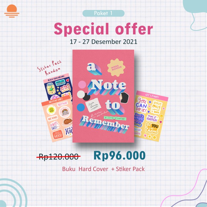 

✨BISA COD✨ -W30H Journey Planner - Wirda Mansur - Paket 1