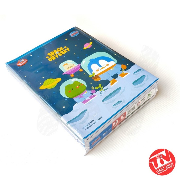 

✨BISA COD✨ -Buku Tulis SiDu EB 58 (1 pack = 10 buku)