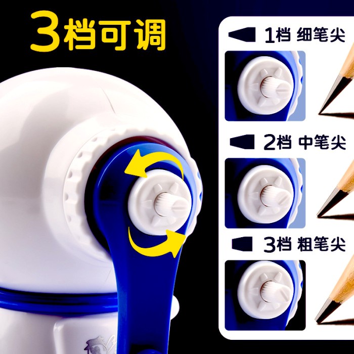 

RAUTAN PENSIL PUTER UNIQ/NEW DGN 3SETTINGN PERUNCING/TJAM-SEDANG-KASAR - BIRU mobil