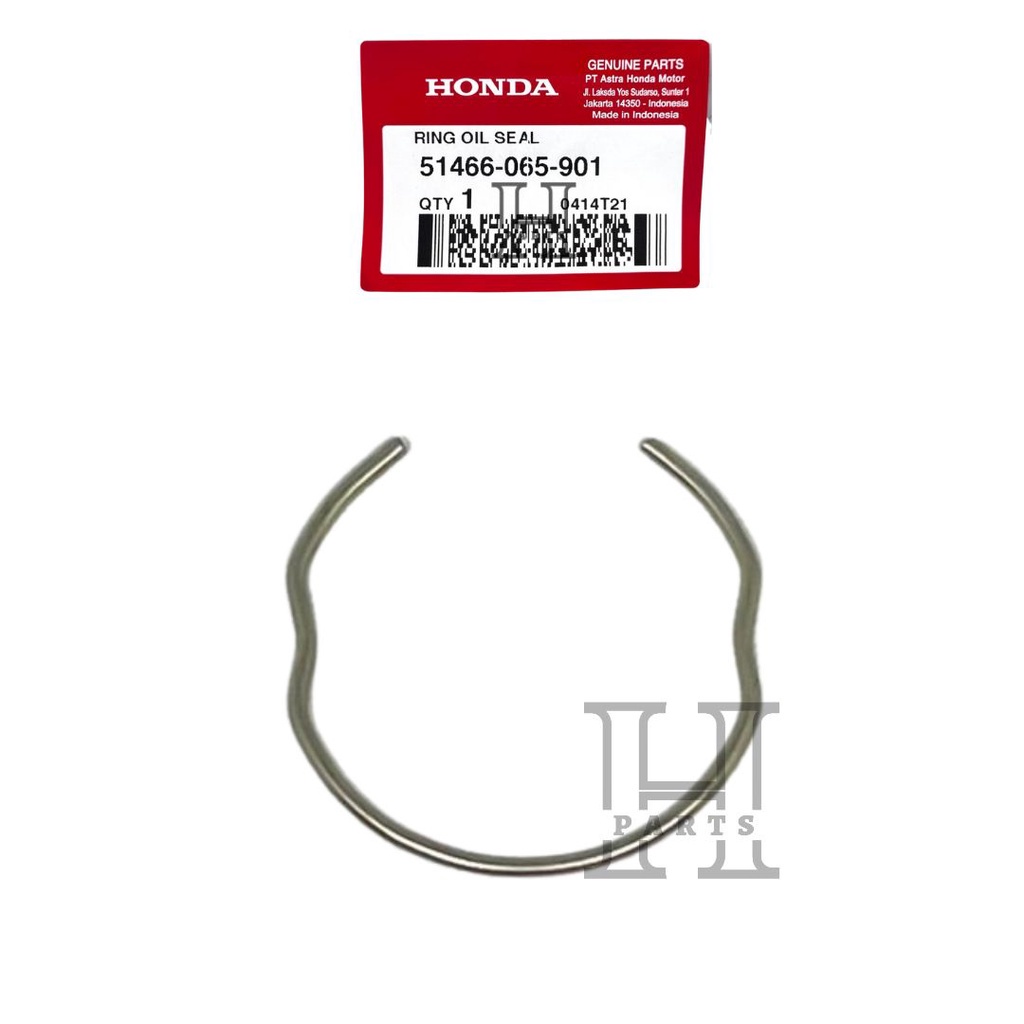 RING OIL SEAL KLIP SEAL SHOCK DEPAN BEAT FI SCOOPY ESP VARIO 125 FI VARIO 150 ESP 51466-065-901 AHM