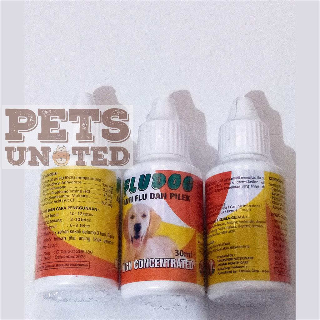Flu Dog - Obat Flu Batuk Pilek Demam Anjing
