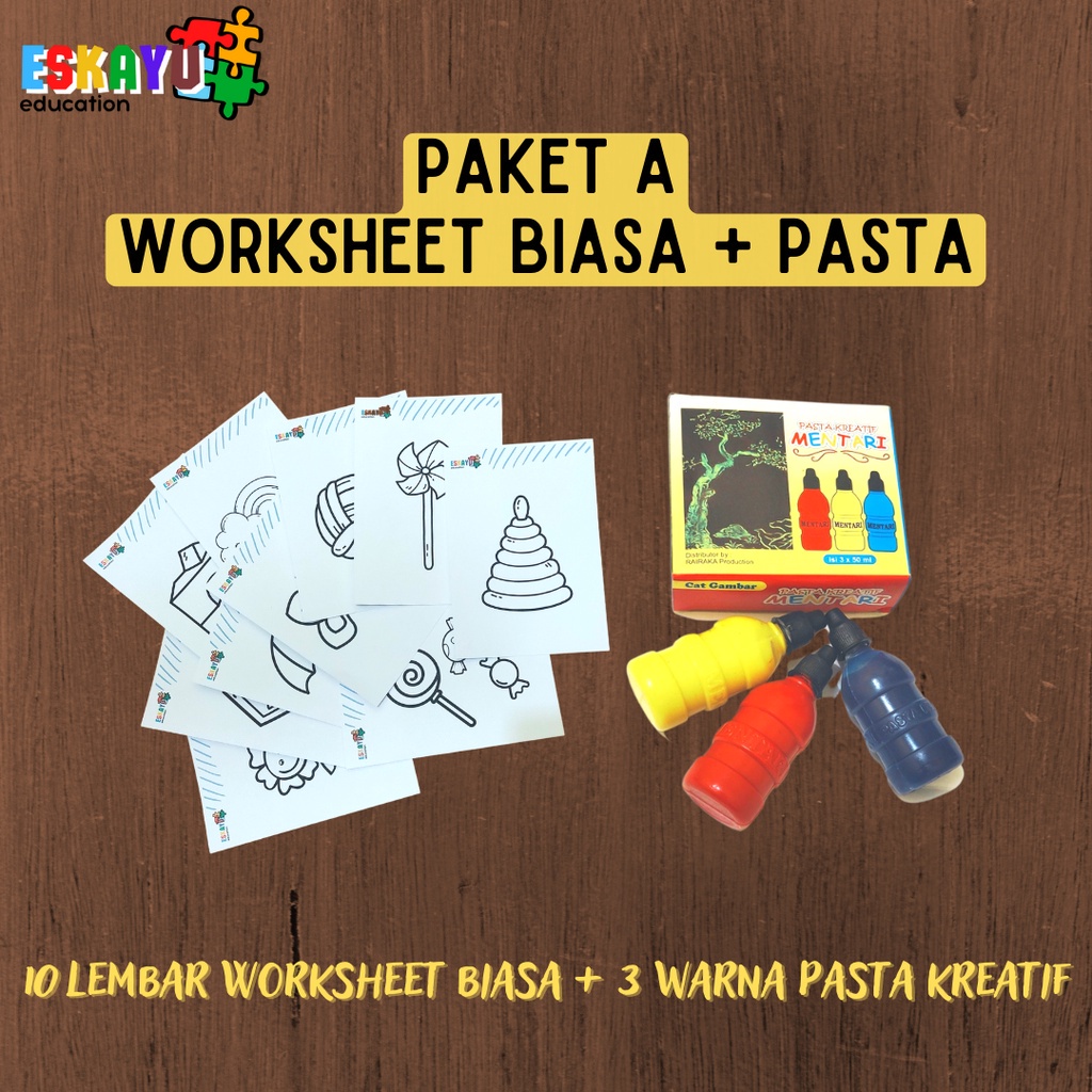 

PASTA KREATIF MENTARI / FINGER PAINT / CAT AIR ANAK / CAT LUKIS ANAK / MEWARNAI / FINGERPAINT / CAT AIR WASHABLE MUDAH DICUCI 3