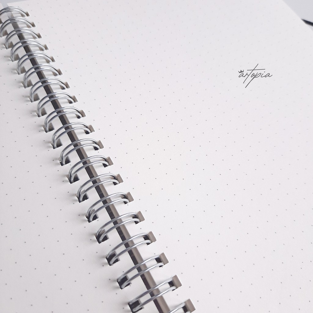

A6 A5 B5 Dot/Grid/Line/Blank/Dotted Spiral Notebook 80 Lembar | Note Book | Buku Tulis | Jurnal 3