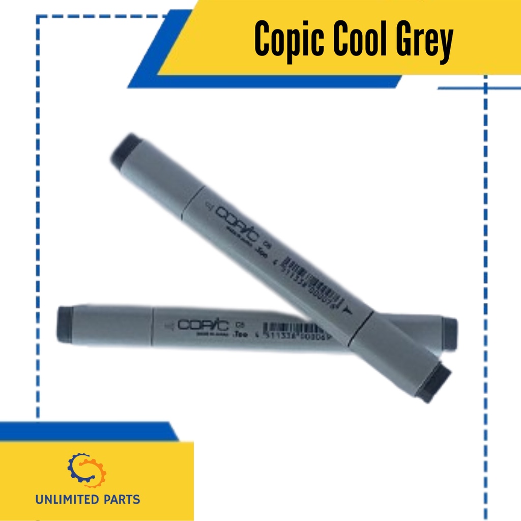 

Spidol Copic Classic Markers Individual Sketch Original Cool Grey C0-C10