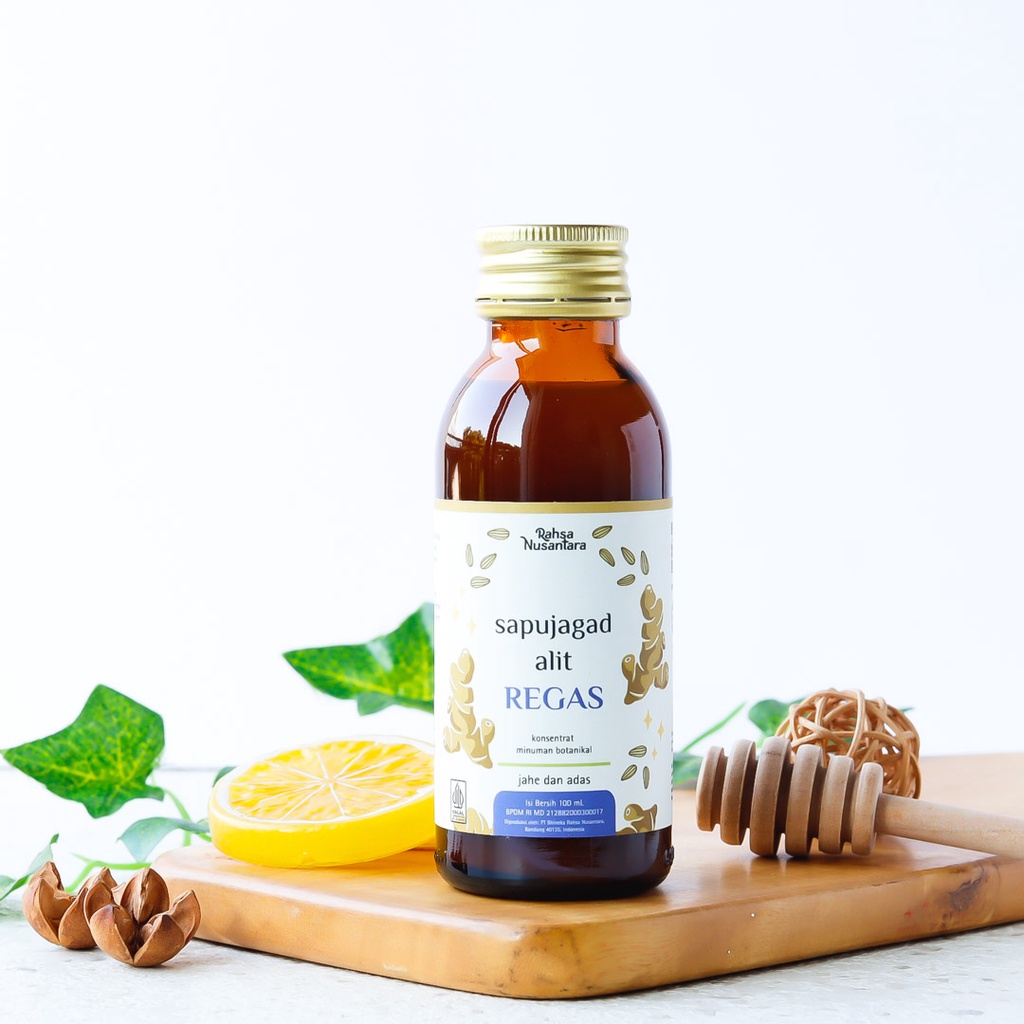 

100ML Sapujagad Alit REGAS Minuman Jamu Anak Jahe Adas - RAHSA NUSANTARA