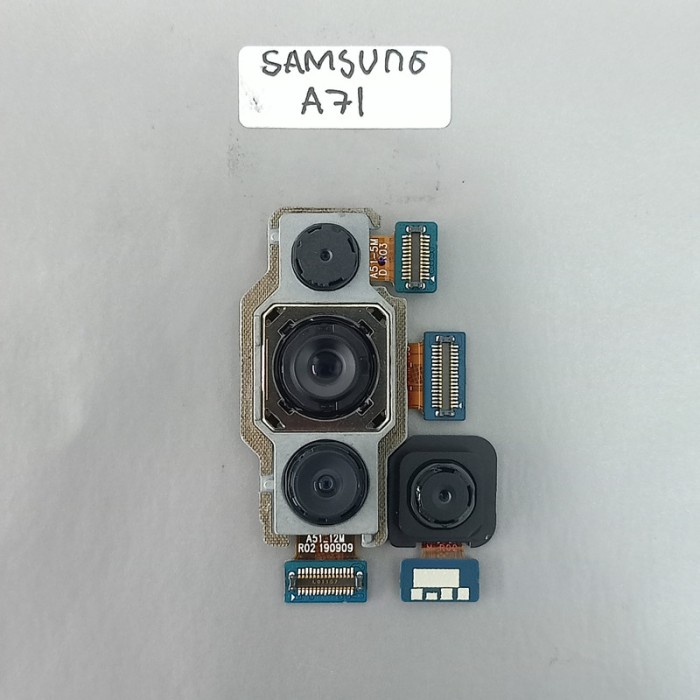 Kamera belakang Samsung A71 original copotan