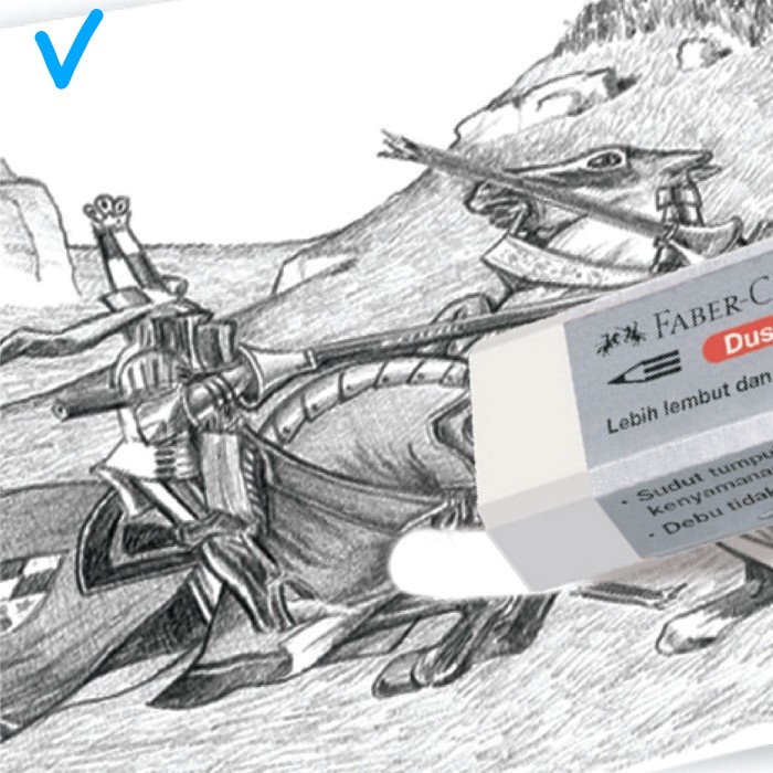 

penghapus pensil pengapus setip eraser faber castell -