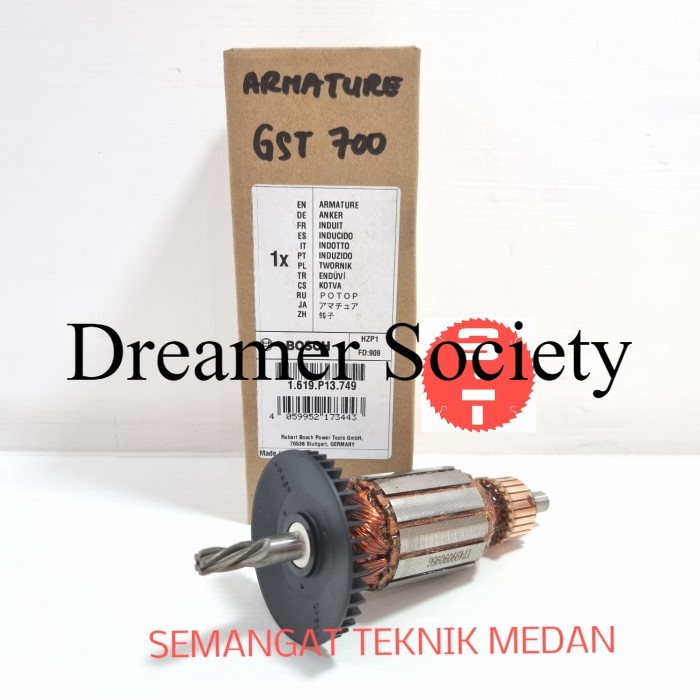 Berkualitas GST700 ARMATURE ANGKER MESIN GERGAJI JIGSAW JIG SAW KAYU BOSCH GST 700 REQ541