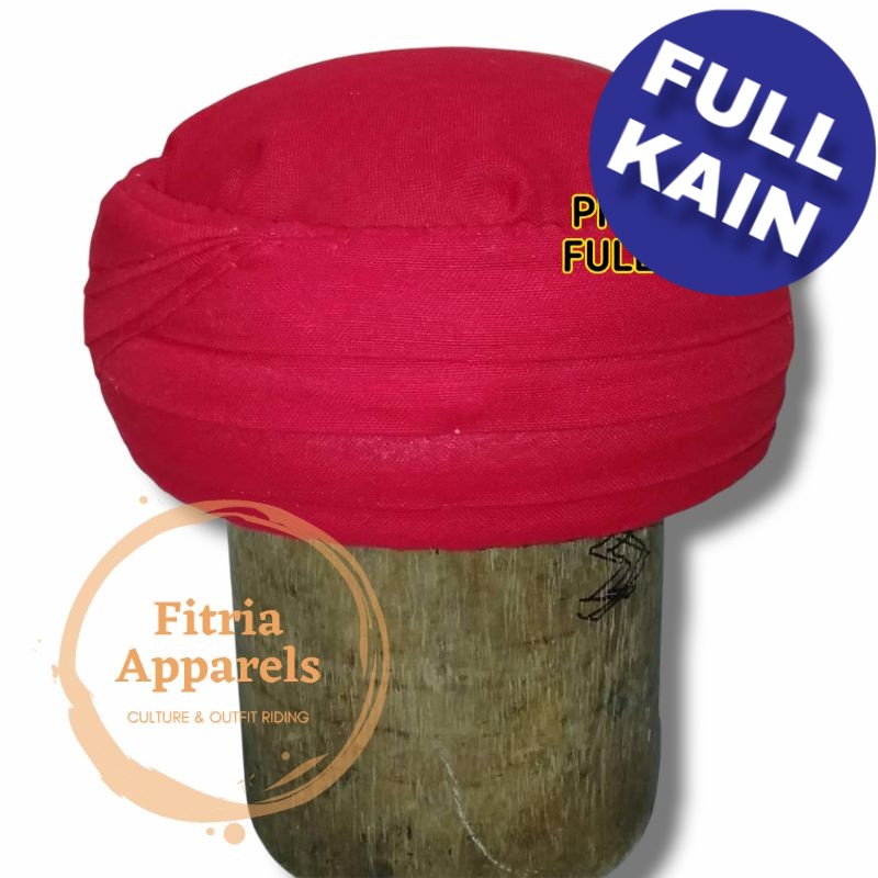 peci buhun FULL KAIN praktis siap pakai permanen iket sunda Candra sumirat bendo udeng totopong iket