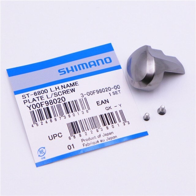 Plat Nama Name Plate Tutup Brifter ULTEGRA ST R6800 6800 Kanan / Kiri