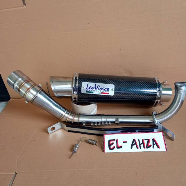 Knalpot leovince beat / knalpot leovince aerox mio sport fino vario scoopy aerox nmax dll