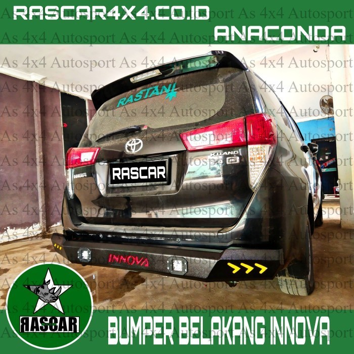 bumper belakang innova reborn
