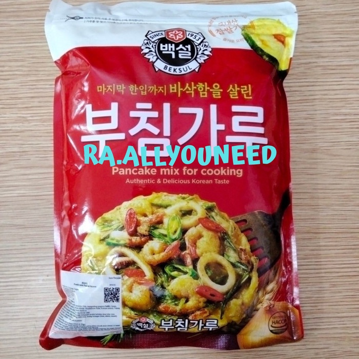 

Korean Pancake Mix /Tepung Pajeon 1kg