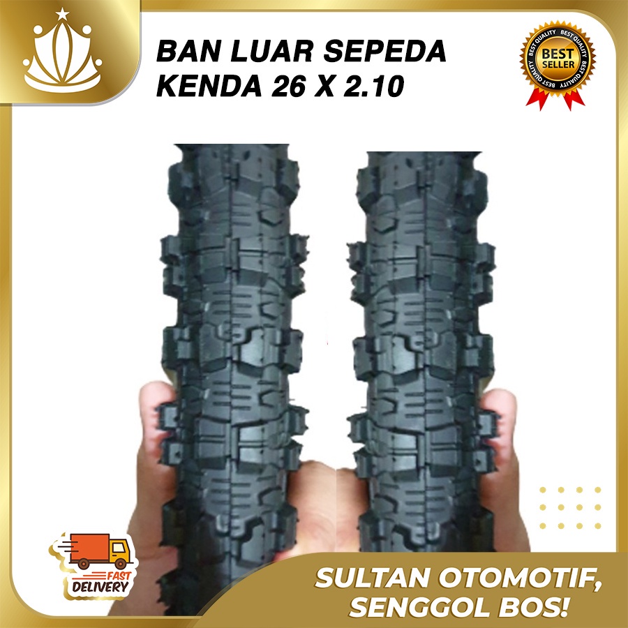 Ban Luar KENDA 26 x 2.10 Ban Luar Sepeda Gunung MTB 26 x 210