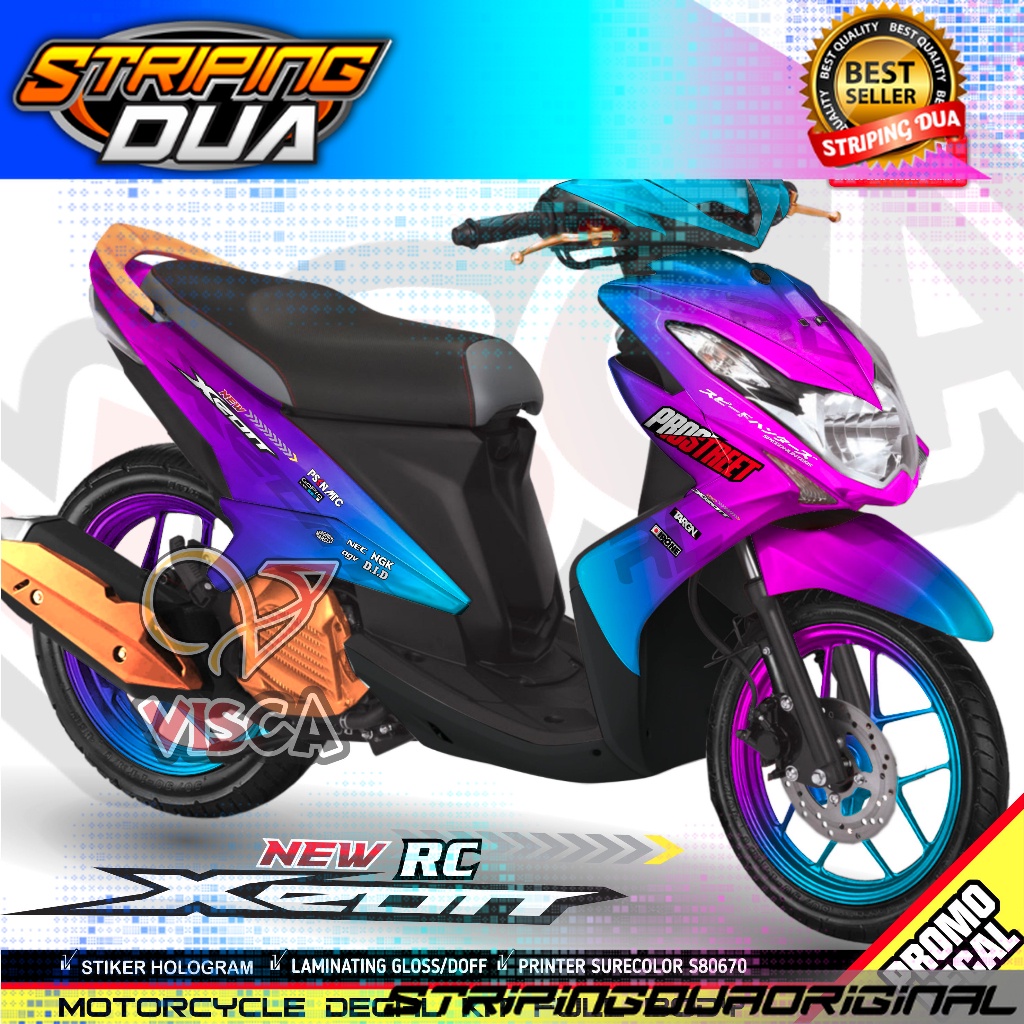 Decal Xeon Rc Karbu Full Body Stiker Xeon Rc Karbu Full Body Striping Xeon Karbu Variasi Decal