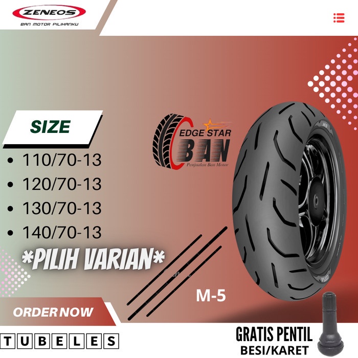 BAN CORSA NMAX M5 PLATINUM(110/70-13)(120/70-13)(130/70-13)(140/70-13)