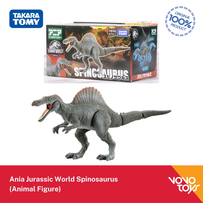 Tomica Ania Jurassic World Spinosaurus Animal Figure Takara Tomy
