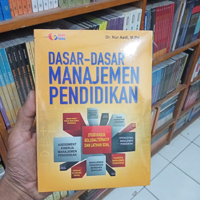 buku dasar dasar manajemen pendidikan