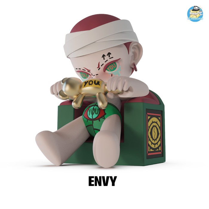 SOS Kid Series 3 - 7 Deadly Sins Blindbox Random - 1pc - Envy