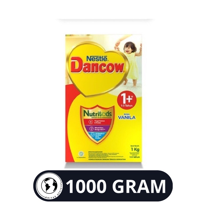 

Susu Dancow Nestle 1+ Plus 1000 gr Gram - Vanila