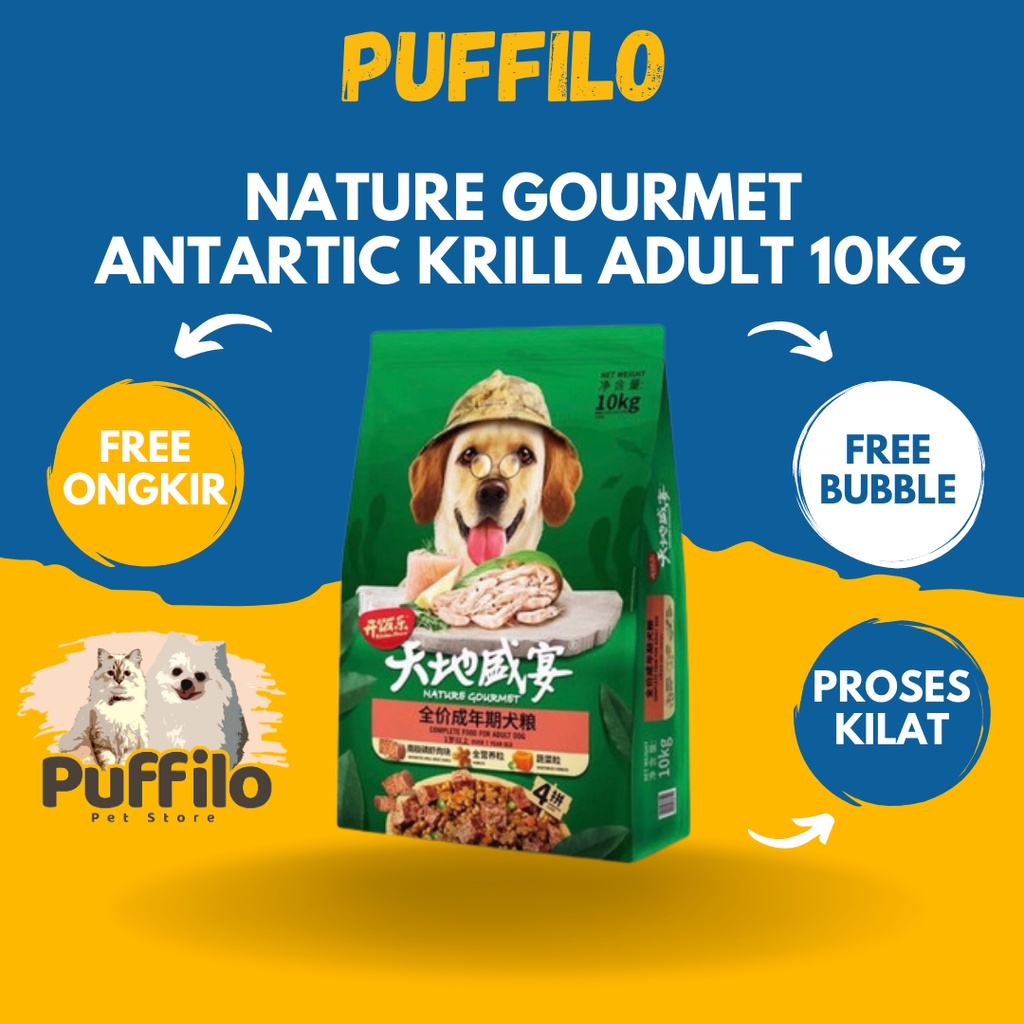 NATURE GOURMET ANTARTIC KRILL ADULT 10KG