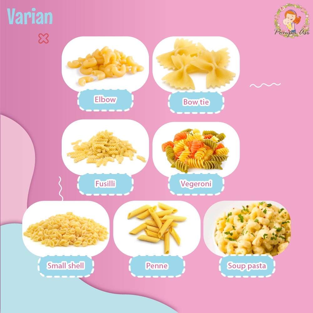 Baby Pasta Macaroni Sehat MPASI Bayi sehat