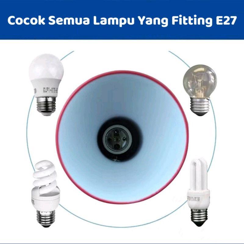 Lampu Belajar Jepit / Lampu Kerja / Meja / Lampu Reptil Fitting E27