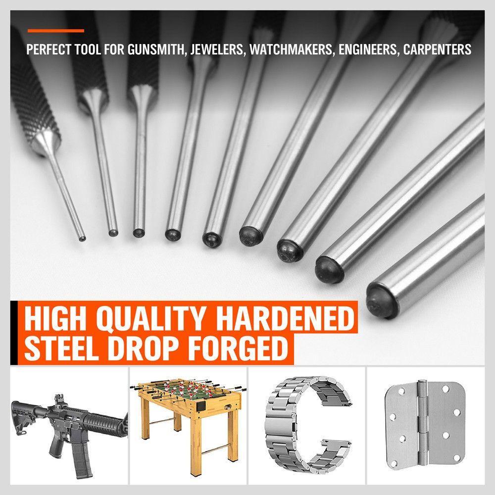Lanfy Pin Punch Perhiasan Otomotif Perbaikan Tugas Berat Multi Ukuran Punch Gouge Tools