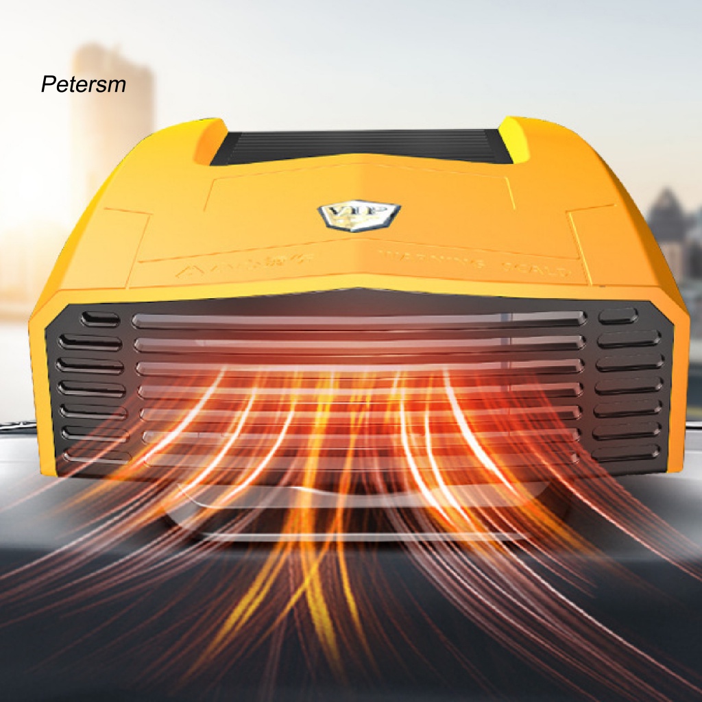 Pemanas Mobil Portable PP Untuk Van 360derajat Rotate Car Defogger Hemat Energi