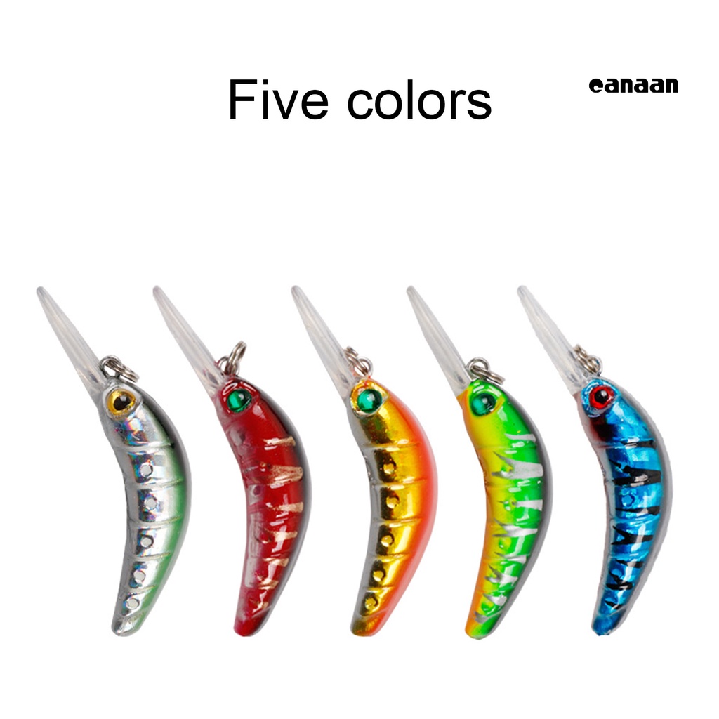 Cnn-5cm Umpan Ikan Lidah Panjang Buatan Multi Kolololr Manusia Hidup Outdoor Fishing Lure