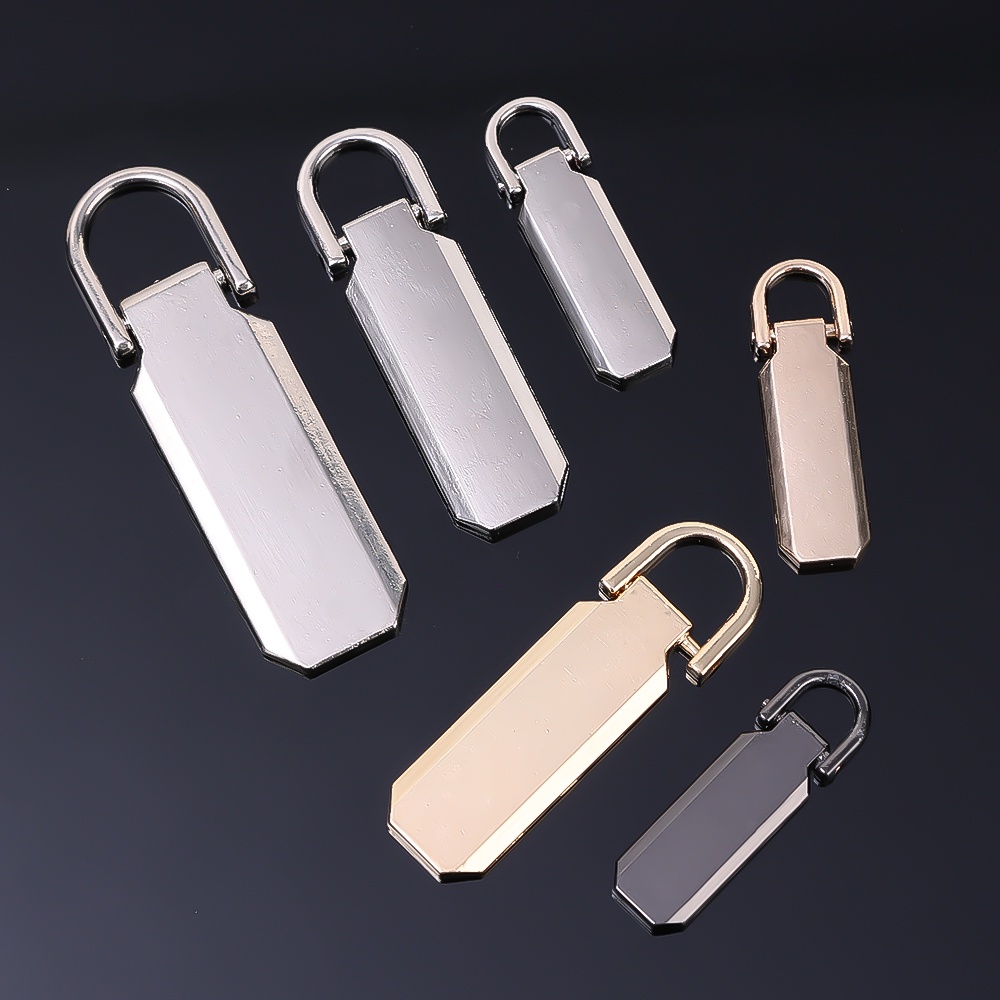 [Top Picks] Detachable Zipper Pull Tabs Metal Zipper Handle Zipper Pull Perbaikan Pengganti Pakaian Koper Jaket Ransel Boots Dompet Mantel