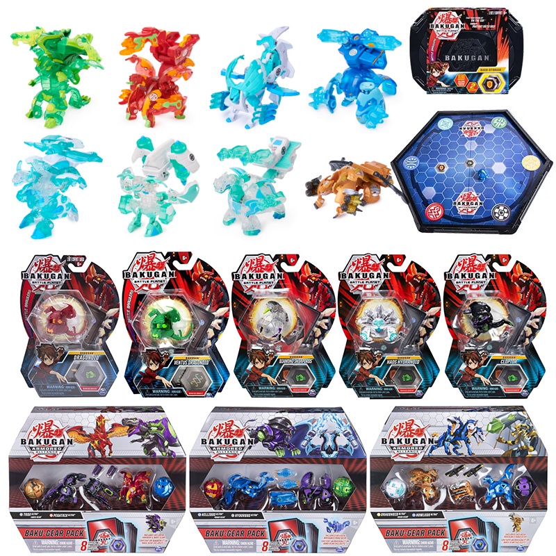 Bakugan Battle Brawlers NILLIOUS SERPENTEZE TROX DRAGONOIO Takara Tomy OEGA Bakugan Battle Planet Gabungan Rakitan Dengan Senjata Kotak Penyimpanan Battle Aksesoris Mainan Koleksi