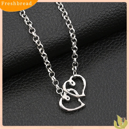 &lt; Freshbread &gt; Wanita Gelang Kaki Indah High-end Berongga Keluar Bentuk Hati Ankle Rantai Hadiah Ulang Tahun