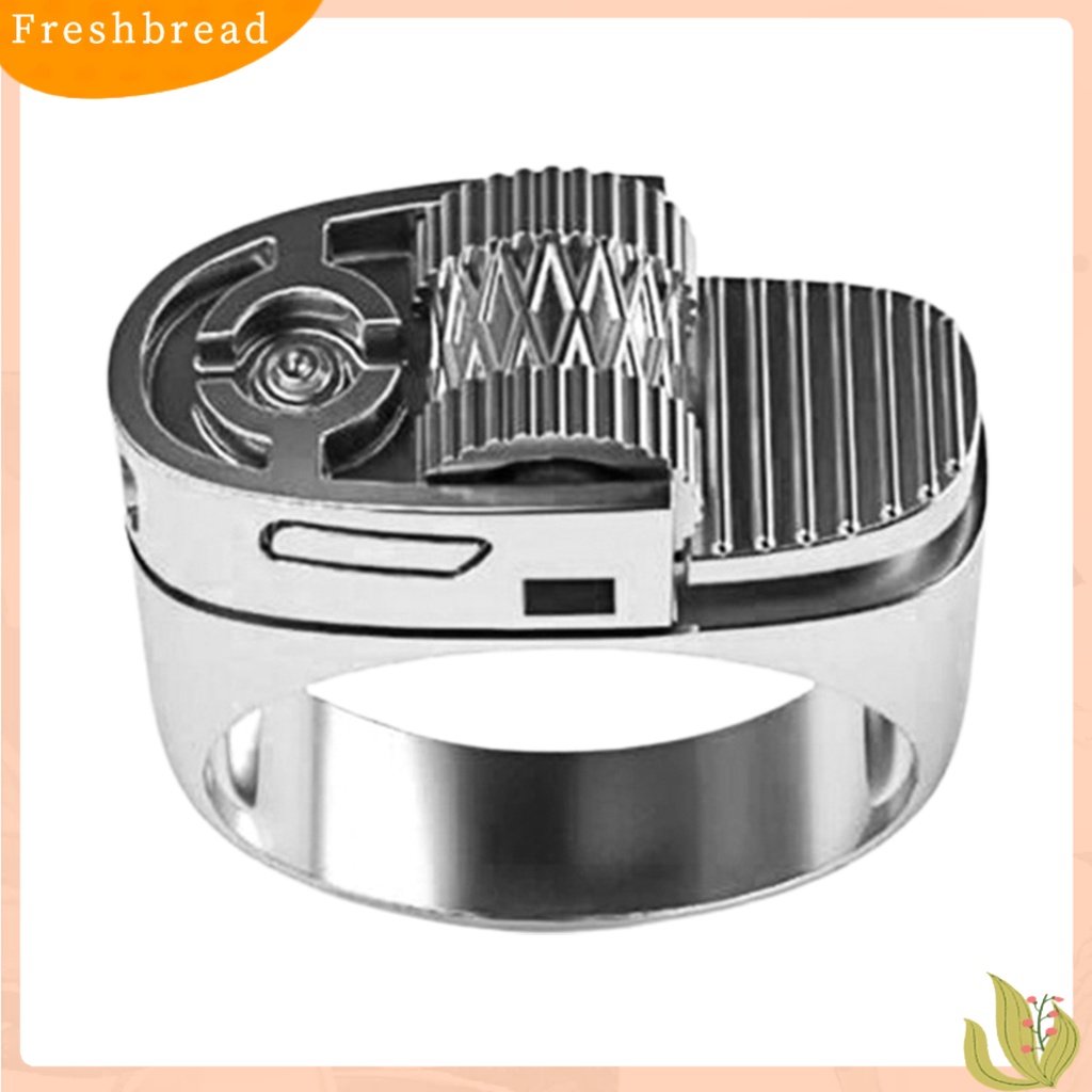 &lt; Freshbread &gt; Pria Fashion Cincin Paduan Pribadi Circlet Kilau Perhiasan Hadiah