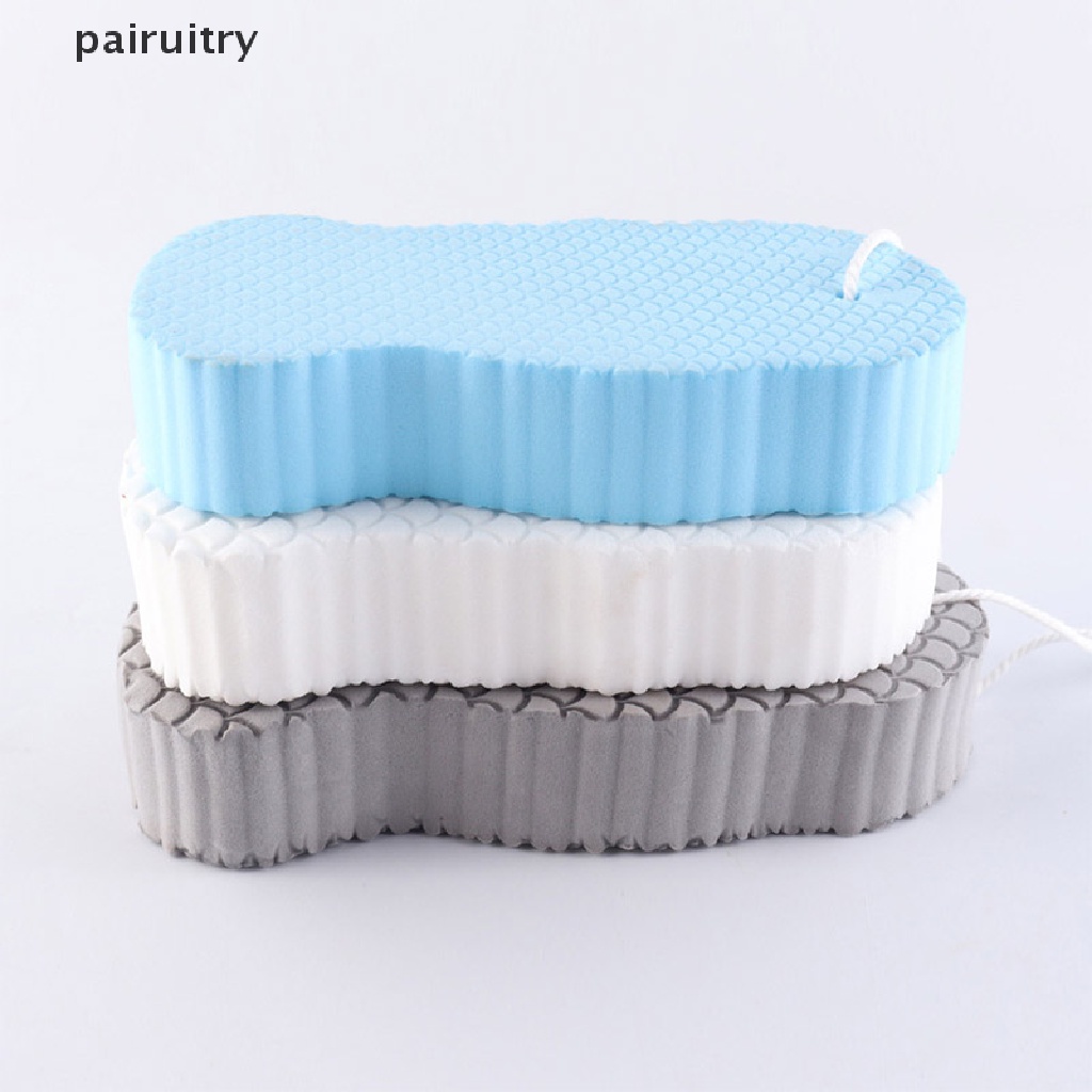 Prt Spons Lembut Body Scrubber Mandi Exfoliag Scrub Sponge Shower Brush Cleaner PRT