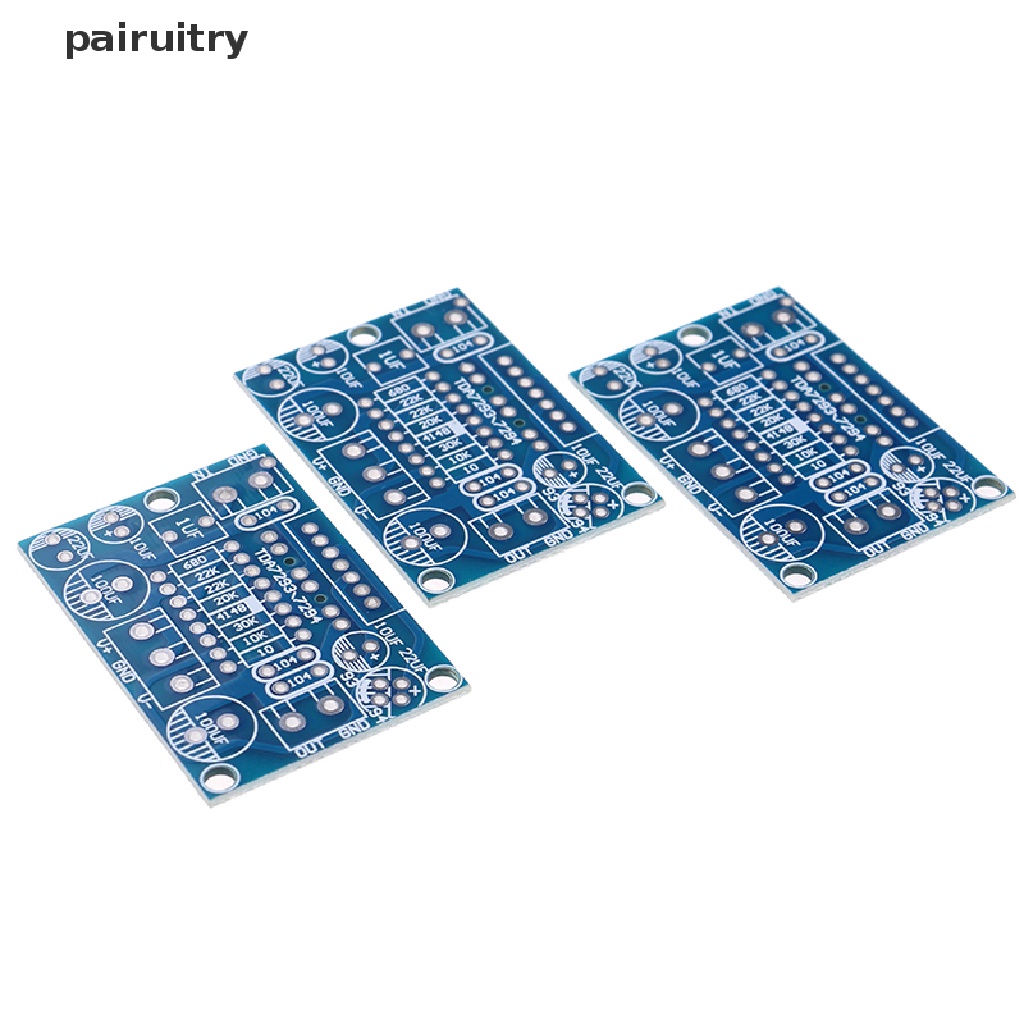 Prt 3pcs TDA7293/TDA7294 Mono Channel Amplifier Board Sirkuit PCB Bare Board PRT