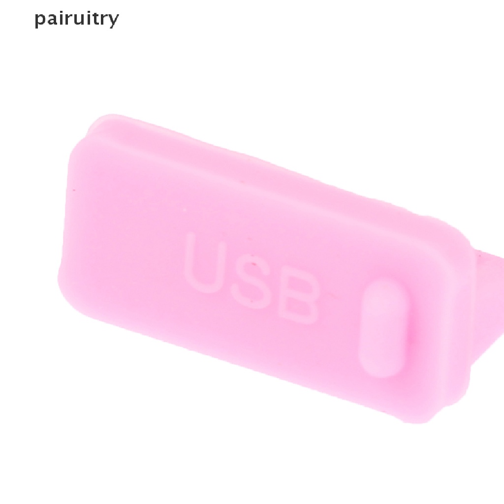 Prt 16pcs/Set Colokan Debu Laptop Set USB Port VGA Karet Penutup Pelindung PRT