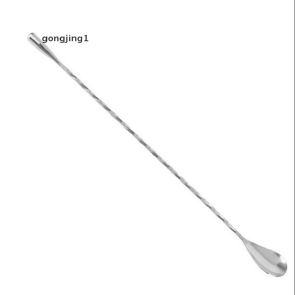 Ggg Stainless Steel Cocktail Mixer Stirrer Bar Genangan Air Stirring Spoon Ladle ID