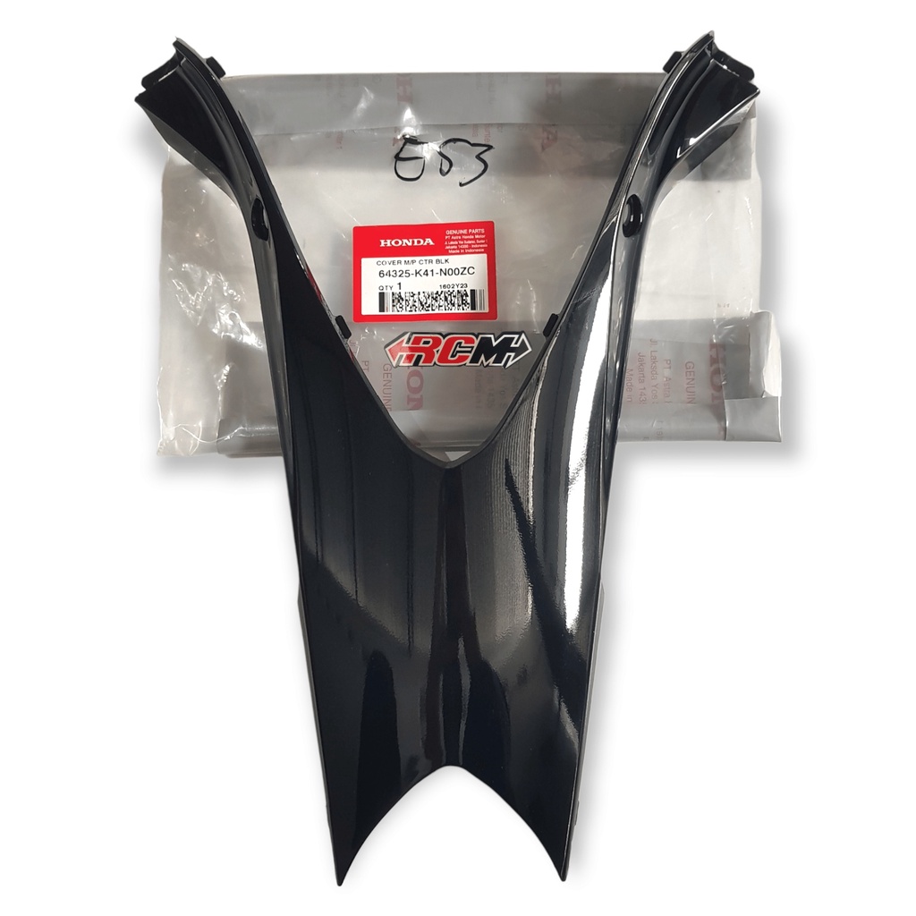64325-K41-N00ZC COVER CENTER BODI BODY TEDENG TENGAH BAWAH KONTAK SUPRAX125 SUPRA X125 X 125 F1 FI I
