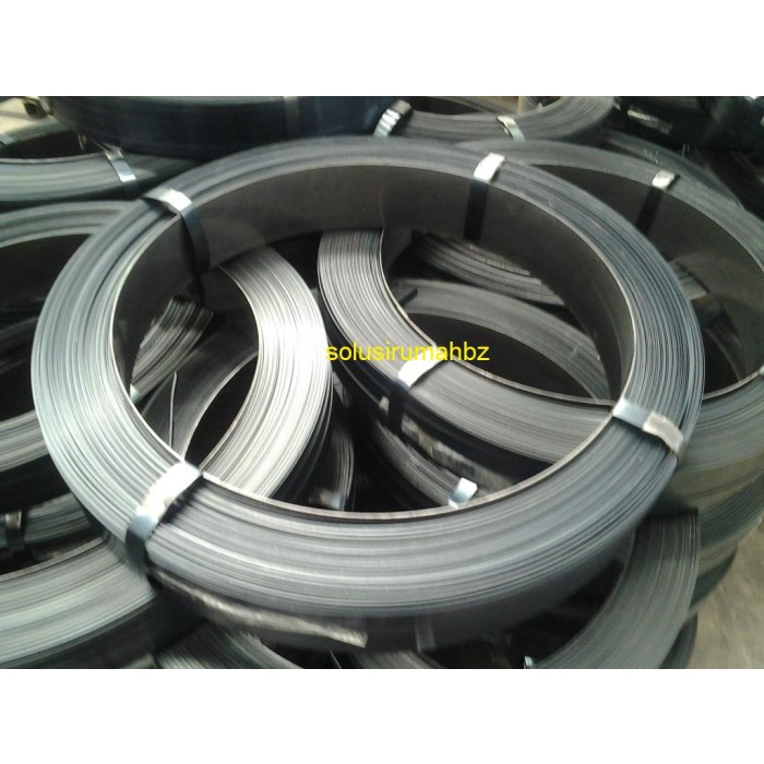 perkg Strapping Band Besi 32mm tali straping steel Plat 32 mm 1kg