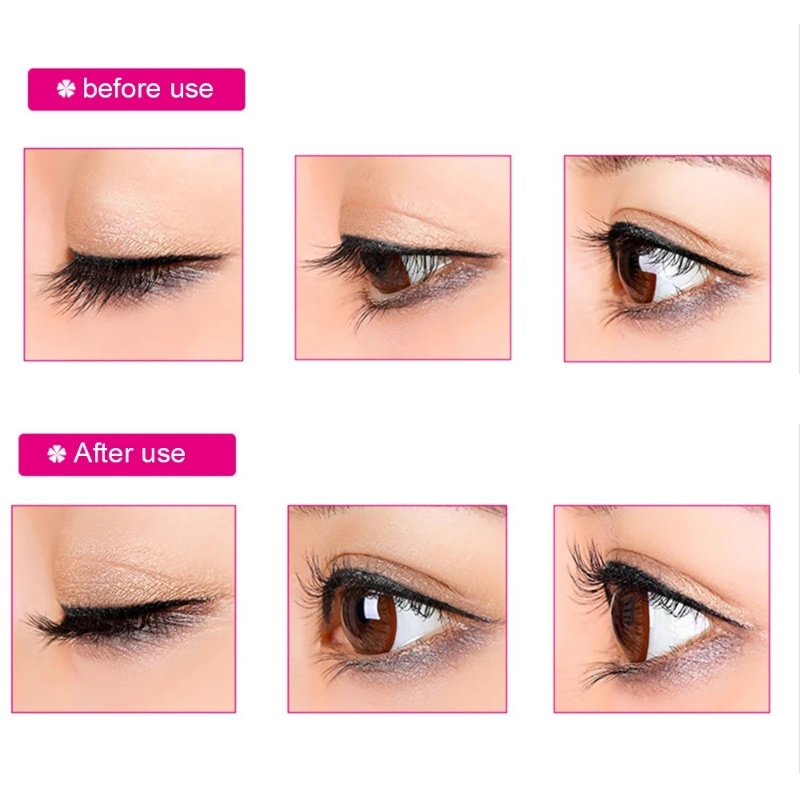 Women Makeup Professional Eyelash Circle Eyelashes Alat Makeup Kecantikan Eyelash Curling Lash Curler Tahan Lama Profesional Penjepit Bulu Mata Peach Hati Lebar-Siku Tepi Klip Bulu Mata