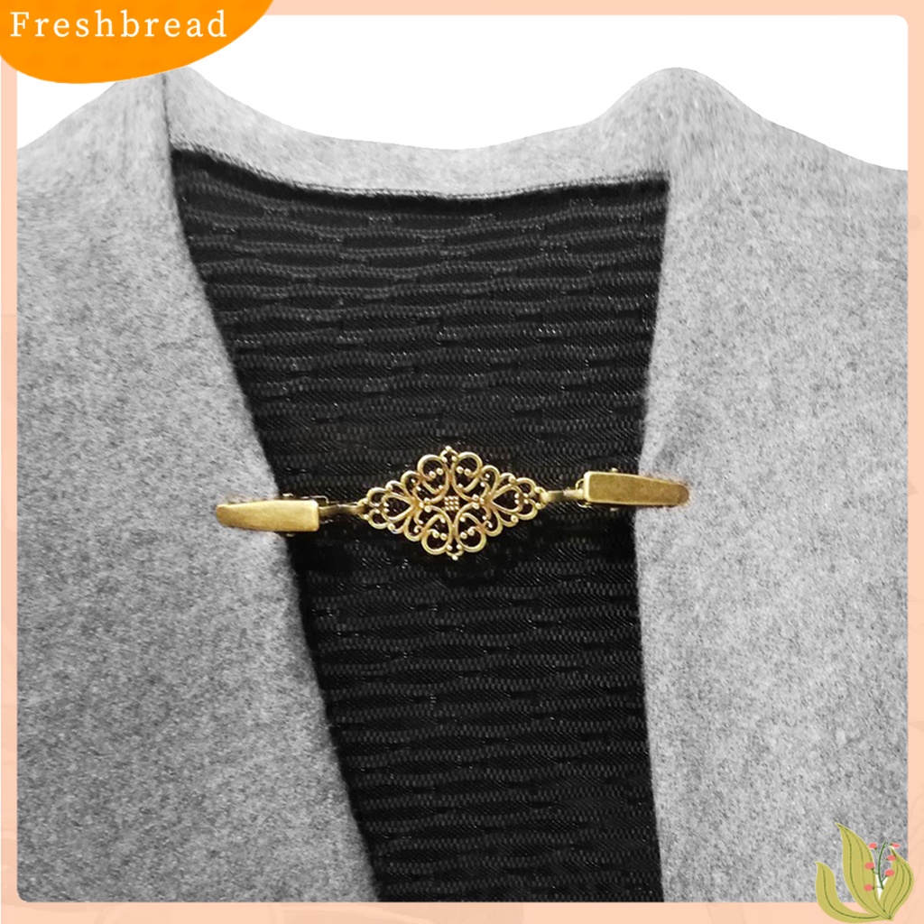 {In Stock} Klip Kerah Klip Kerah Vintage Motif Antik Kokoh Tahan Karat Untuk Sweater
