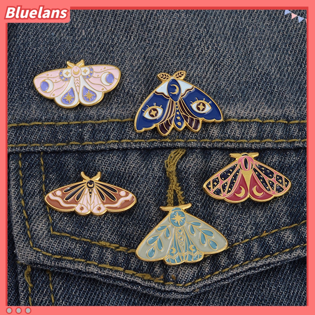 {In Stock} Bros Wanita Ngengat Enamel Indah Pin Tas Lucu Khusus Untuk Hadiah