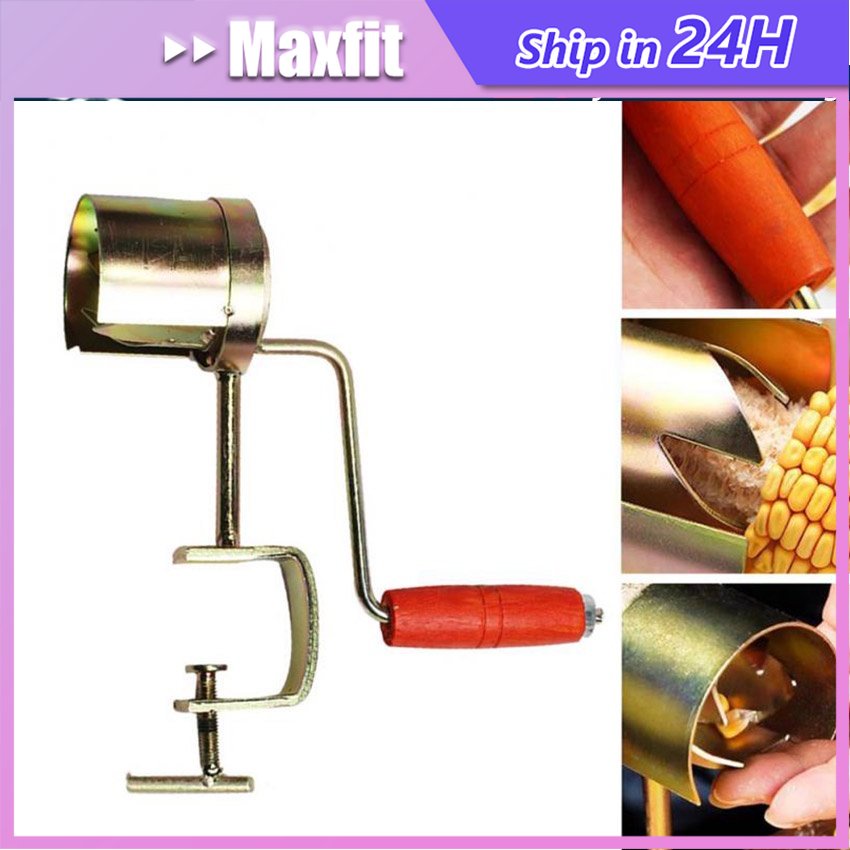 Alat Perontok Pemipil Jagung Manual Hand Crank Perontok Pengupas Jagung Alat Pipil Jagung