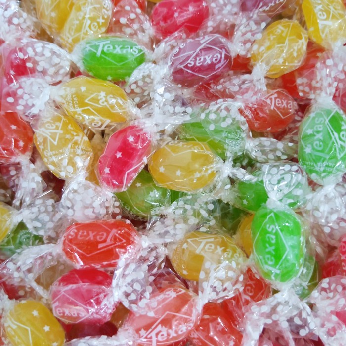 

✨NEW✨ -Permen Buah Texas Liliput Kiloan 1000 Gram- 1.1.23