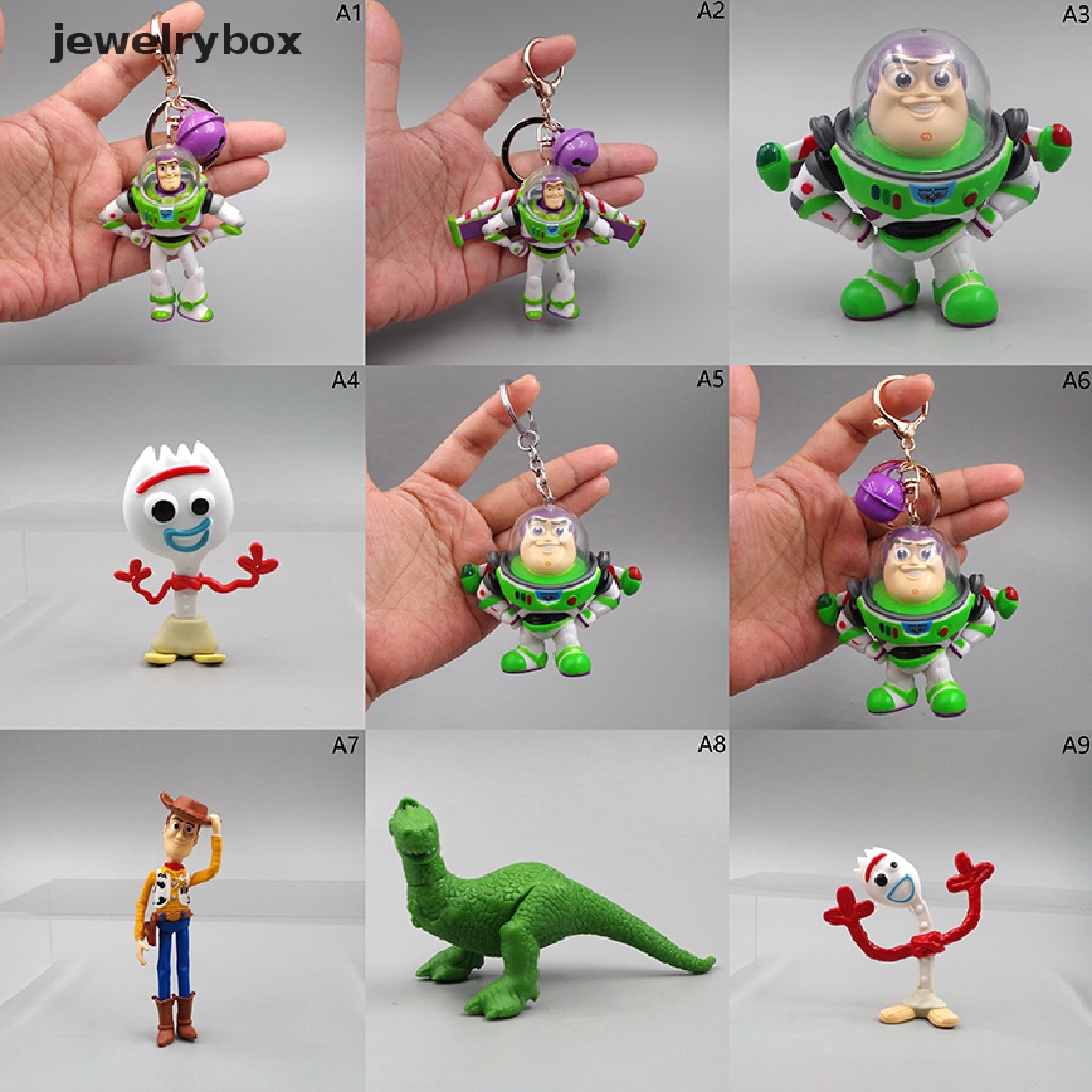 [jewelrybox] Disney Toy Story Anime Figure Buzz Lightyear Ornamen Desktop Gantungan Kunci Boneka Butik