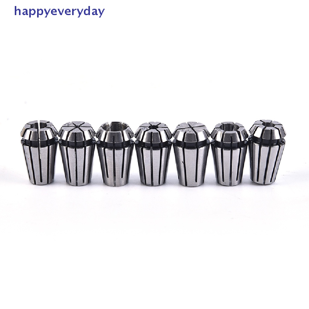 [happy] Er11 Spring Collet Chuck Set Untuk Mesin Ukir Alat Bubut Milling CNC [ID]