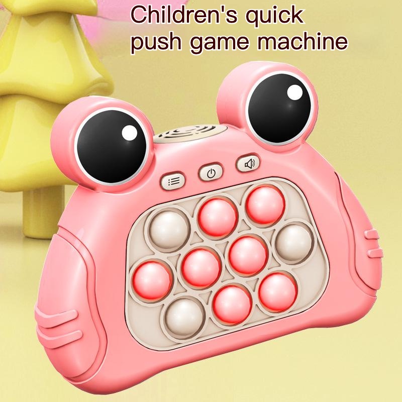 Pop Push Bubble Puzzle Game Orang Tua-Anak Interaktif Stress Relief Press It Handle Fidget Toy Dekompresi Mainan Untuk Anak Laki-Laki Perempuan
